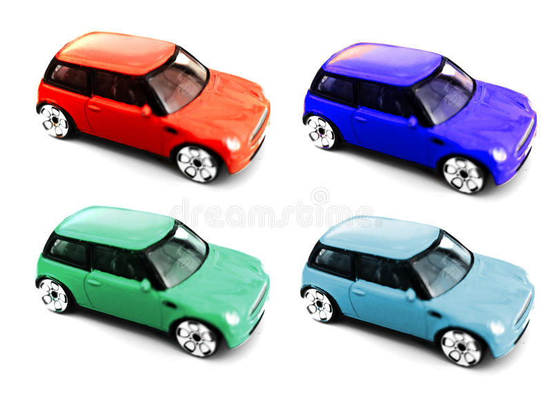 Four Model Cars